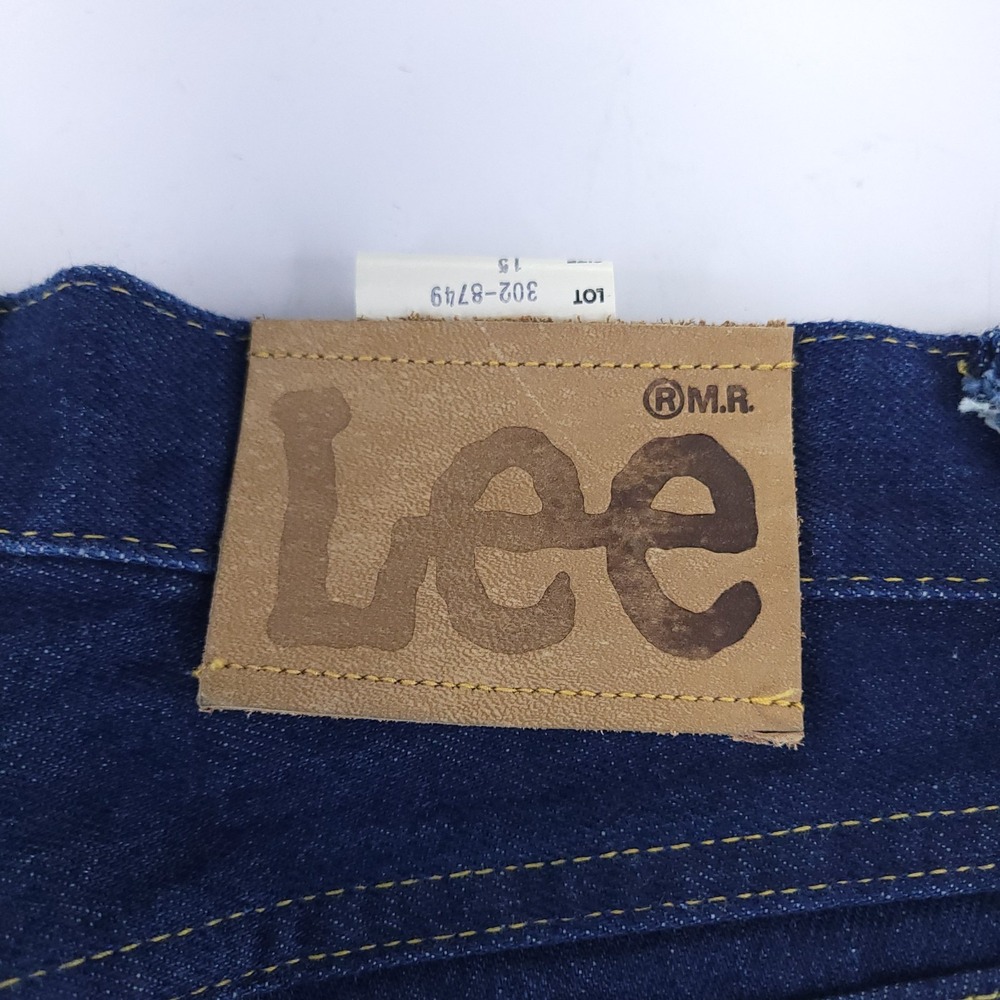 Vtg 90s Riders Denim by Lee High Waist Straight Leg Mom Jeans Size 15 Meas 30x35 - Picture 11 of 12